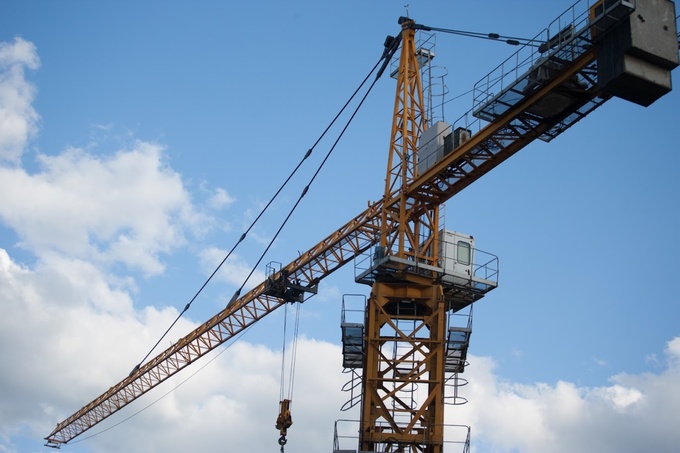 Строительство дома в Барнауле / Фото: amic.ru / Екатерина Смолихина