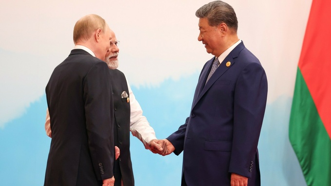 Владимир Путин, Нарендра Моди и Си Цзиньпин / Фото: kremlin.ru