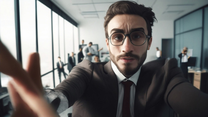 Селфи / Изображение сгенерировано ИИ FusionBrain.AI от Sber AI / amic.ru