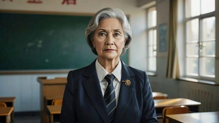 Учительница / Изображение сгенерировано ИИ Kandinsky / amic.ru