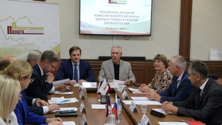 Заседание комиссии ОП АК по вопросам охраны здоровья граждан и развития здравоохранения / Фото: пресс-служба ОП АК