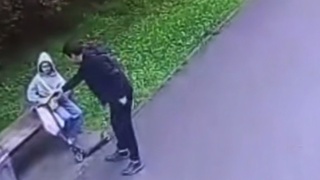 Мигрант пытался затащить 13-летнюю школьницу в кусты / Кадр из видео: "Mash на Мойке"