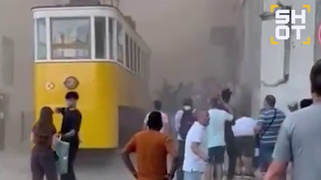 Авария с фуникулером в Лиссабоне / Фото: Shot