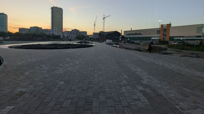 Будущий парк 300-летия Барнаула за ТЦ "Европа" / Фото: amic.ru