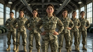 Женщины в армии / Изображение сгенерировано YandexGPT 5 Pro / amic.ru