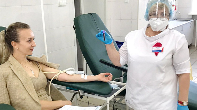 Донорство крови / Фото: Минздрав Алтайского края