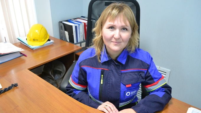 Инженер по охране труда Наталья Милкова / Фото: пресс-служба СГК
