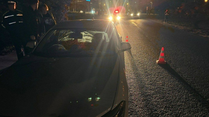 На ул. Малахова насмерть сбили пешехода / Источник фото: ГУ МВД России по Алтайскому краю