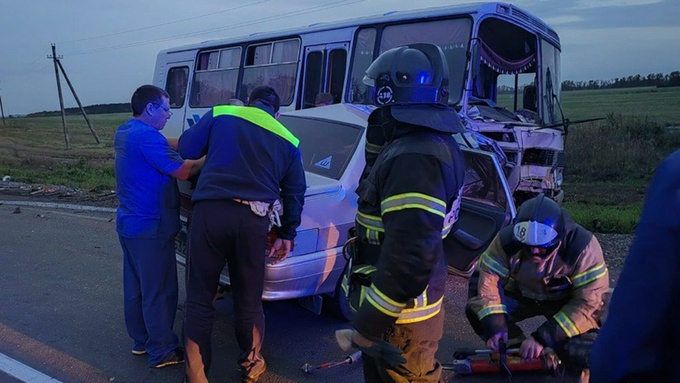 Место происшествия / Фото: МЧС Алтайского края