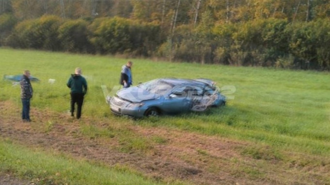 Авария около села Логовского / Фото: 