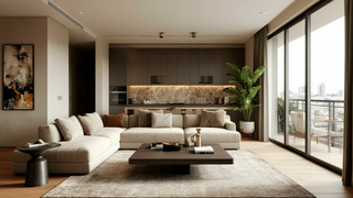 Квартира / Фото сгенерировано нейросетью "Шедеврум"