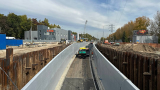 Тоннель новой транспортной развязки / Фото: Министерство транспорта Алтайского края