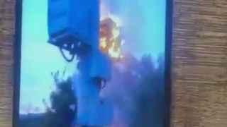 В Новосибирске задержали поджигателя вышки сотовой связи / Фото: кадр из видео / t.me/mvd_54