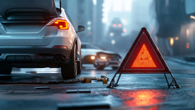 Авария / Изображение сгенерировано нейросетью Midjourney / amic.ru