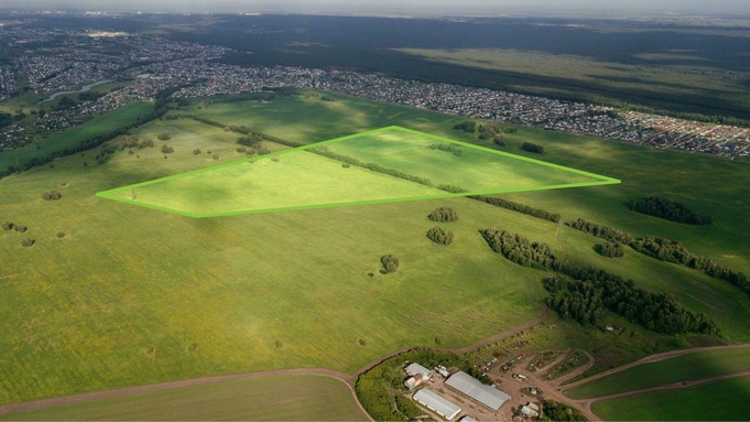 Участок под коттеджный поселок во Власихе / Фото: "Дом.рф"