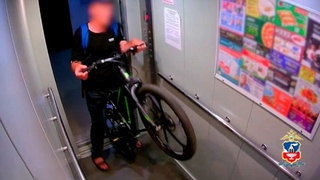 Вор велосипедов / Фото: ГУ МВД по Алтайскому краю