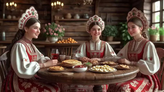 Русская еда / Изображение сгенерировано YandexGPT 5 Pro / amic.ru