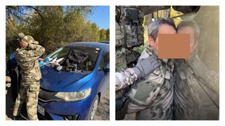 Задержание поджигателя / Источник фото: "Антитеррор НСО"