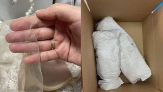 Порванное платье невесты и отсутствие костюма жениха / Фото: "КП-Новосибирск"