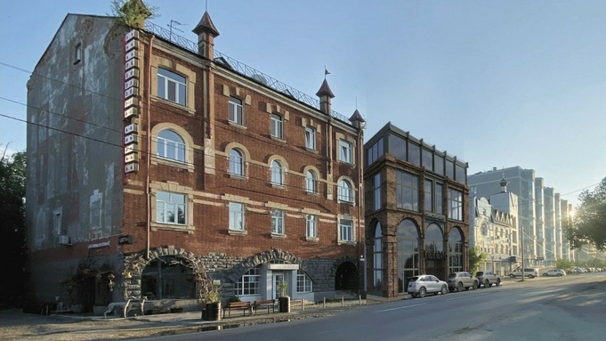 Проект офиса на Гоголя, 74, в Барнауле