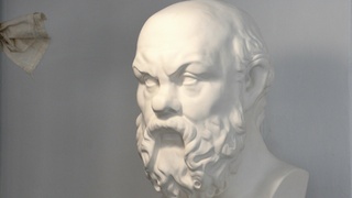 Голова Сократа. Творческое занятие для барнаульских школьников / Фото: пресс-служба АлтГТУ
