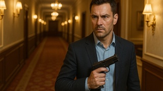 Мужчина с пистолетом в руке / Изображение сгенерировано ИИ ChatGPT / amic.ru