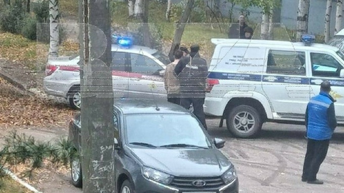 Задержание нападавшего / Фото: Telegram-канал Baza