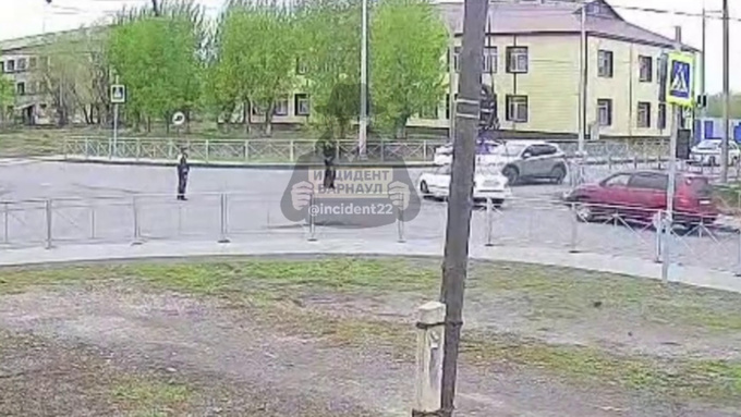 Место ДТП в Камне-на-Оби / Фото: "Инцидент Барнаул"