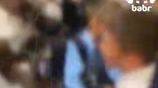 Давка в школе / Кадр из видео: Babr Mash