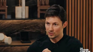 Павел Дуров на интервью Такеру Карлсону / Скриншот из интервью