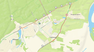 Крупные пробки в Барнауле 2 октября / Фото: 2ГИС