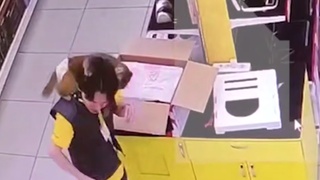 Напавшая обезьяна / Кадр из видео: РЕН ТВ