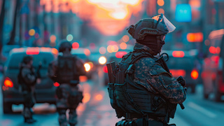 Полиция / Сгенерировано ИИ Midjourney