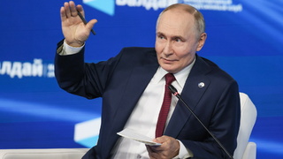 Владимир Путин на "Валдае" / Фото: Михаил Метцель / ТАСС 