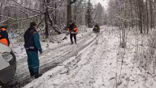 Поиски пропавшей семьи в Красноярском крае / Фото: МЧС Красноярского края