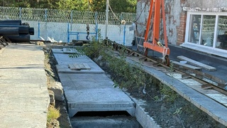 Работы по модернизации ВОС-1 / Фото: Лилия Болатаева
