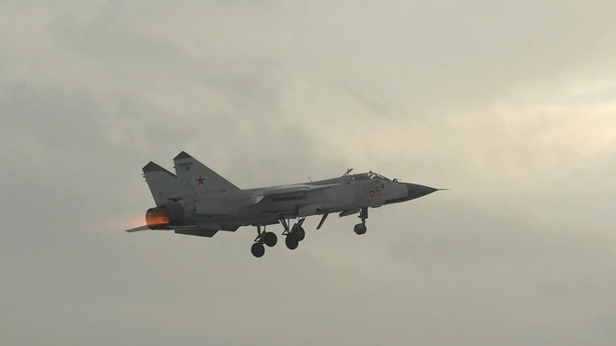 МиГ-31 / Фото: пресс-служба Минобороны РФ / ТАСС 