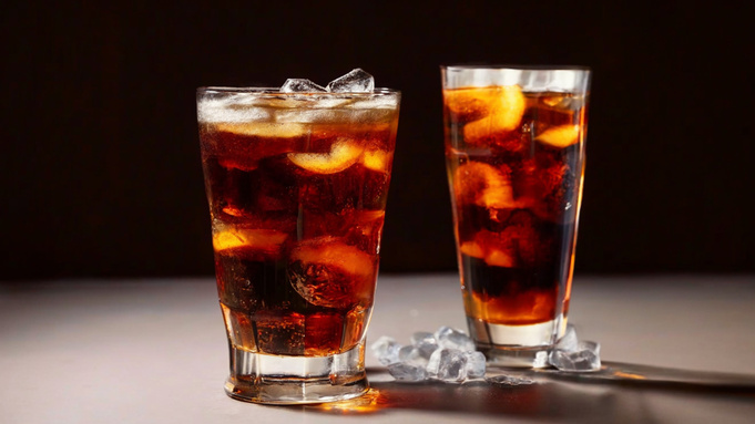 Газировка в стакане / Изображение сгенерировано ИИ FusionBrain.AI от Sber AI / amic.ru