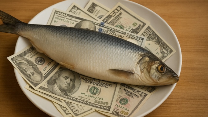 Сельдь / Изображение сгенерировано ИИ ChatGPT / amic.ru