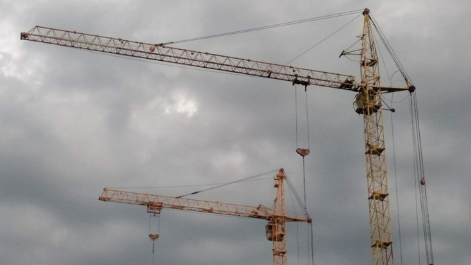 Строительство жилья в Барнауле / Фото: Екатерина Смолихина / amic.ru