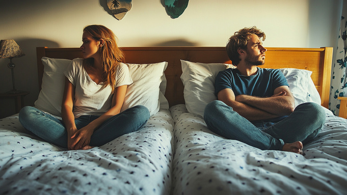 Мужчина и женщина / Фото: сгенерировано Midjourney / amic.ru