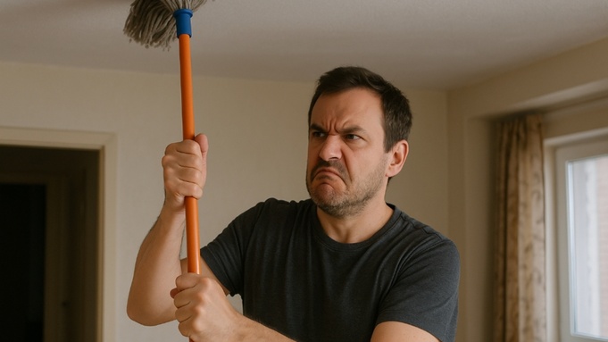 Злой сосед / Изображение сгенерировано ИИ ChatGPT / amic.ru