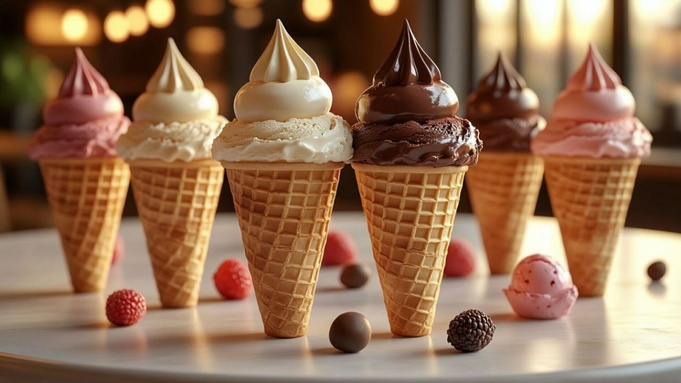 Мороженое / Изображение сгенерировано YandexGPT 5 Pro / amic.ru