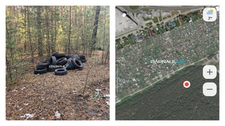 Свалка у СНТ "Мичуринец" / Фото: Barnaul 22