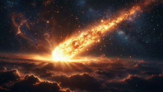 Комета / Изображение сгенерировано YandexGPT 5 Pro / amic.ru