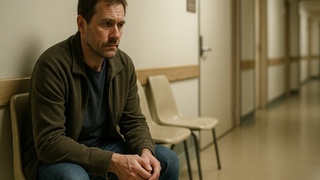 Мужчина в больнице / Изображение сгенерировано ИИ ChatGPT / amic.ru