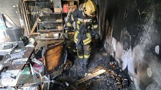 Пожар в новой школе / Фото: МЧС Алтайского края