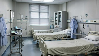 Больничные койки / Изображение сгенерировано ИИ Kandinsky / amic.ru