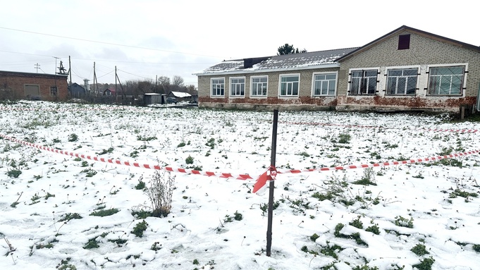 Место под новую спортивную площадку в Заринском районе / Фото: Надежда Родионова