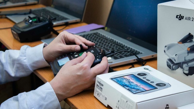 Студент колледжа АлтГУ / Фото: Виктория Кускочева 